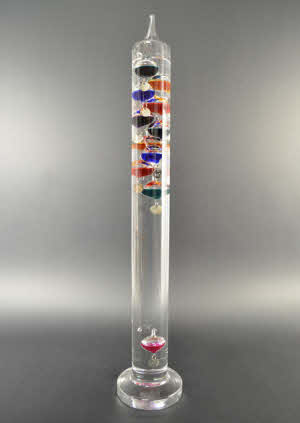 Galileothermometers 62 cm hoog
