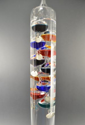 Galileo Thermometer 62 cm, Multicolour