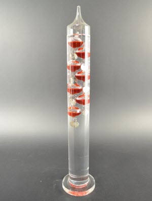 Galileo Thermometer 42 cm, Multicolour