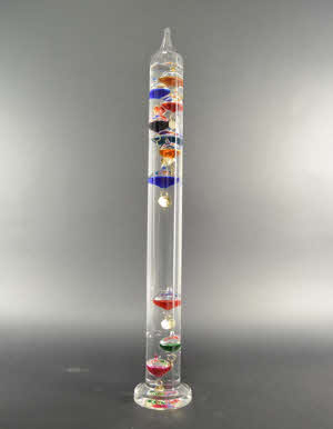 Galileo Thermometer 52 cm, Multicolour